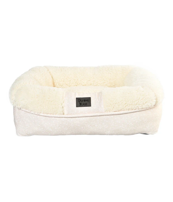 Dehner Lieblinge Kuschelbett Dream Team Chilly Square, Beige 3 Dehner Lieblinge Kuschelbett Dream Team Chilly Square, Beige