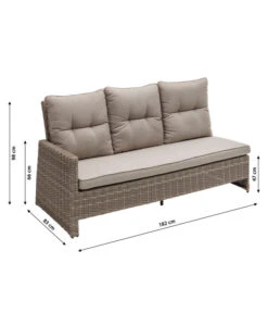 Dehner Geflechtlounge Bologna, 5-teilig 29 Dehner Geflechtlounge Bologna, 5-teilig -Dehner 6903447 WE BG 001 LoungeBologna korrektur