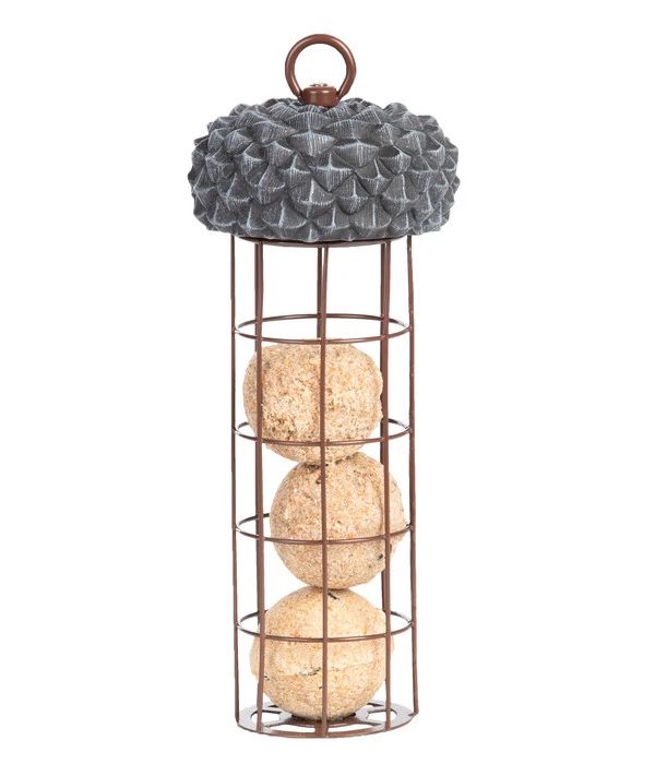 Dehner Natura Meisenknödelsäule Sofia, Ca. Ø10,2/H28,1 Cm 4 Dehner Natura Meisenknödelsäule Sofia, Ca. Ø10,2/H28,1 Cm – Bild 2