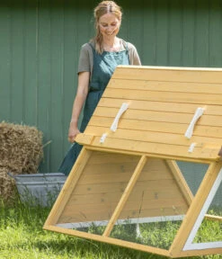 Dehner Lieblinge Hühnerstall Inga, Ca. B192/H108/T125 Cm 29 Dehner Lieblinge Hühnerstall Inga, Ca. B192/H108/T125 Cm -Dehner 6973739 WE DE 003 DehnerLieblingeMobilerHuehnerstallInga