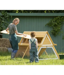 Dehner Lieblinge Hühnerstall Inga, Ca. B192/H108/T125 Cm 23 Dehner Lieblinge Hühnerstall Inga, Ca. B192/H108/T125 Cm -Dehner 6973739 WE MO 002 DehnerLieblingeMobilerHuehnerstallInga