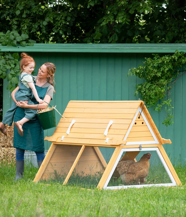 Dehner Lieblinge Hühnerstall Inga, Ca. B192/H108/T125 Cm 6 Dehner Lieblinge Hühnerstall Inga, Ca. B192/H108/T125 Cm – Bild 4
