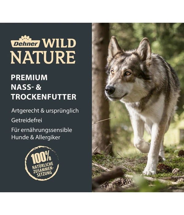 Dehner Wild Nature Nassfutter Für Hunde Probier-Set, 6 X 800 G 4 Dehner Wild Nature Nassfutter Für Hunde Probier-Set, 6 X 800 G – Bild 2